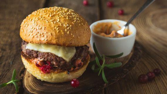 Pheasant and Cranberry Burgers
