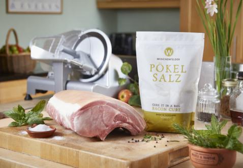 Pökel Salz Bay And Juniper Bacon Cure