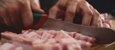 Italian Sanelli Butchery and Chefs Knives