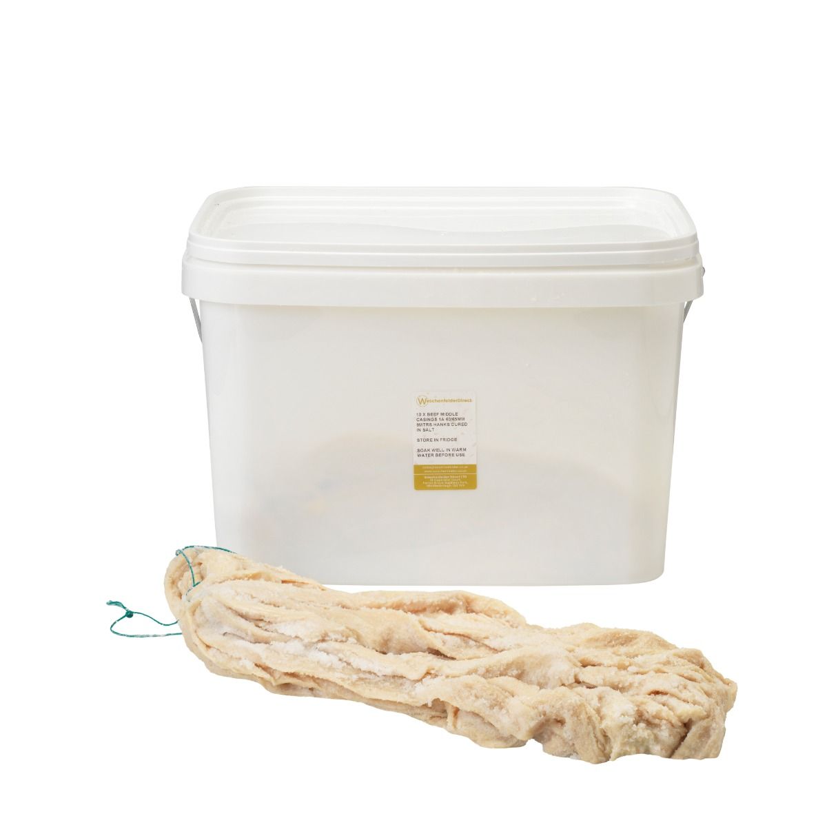 ケ*ウ様 Butcher ProductS Butcher Pack Beef Middle Casings Wides, 60/65mm (10 x 9mtrs)