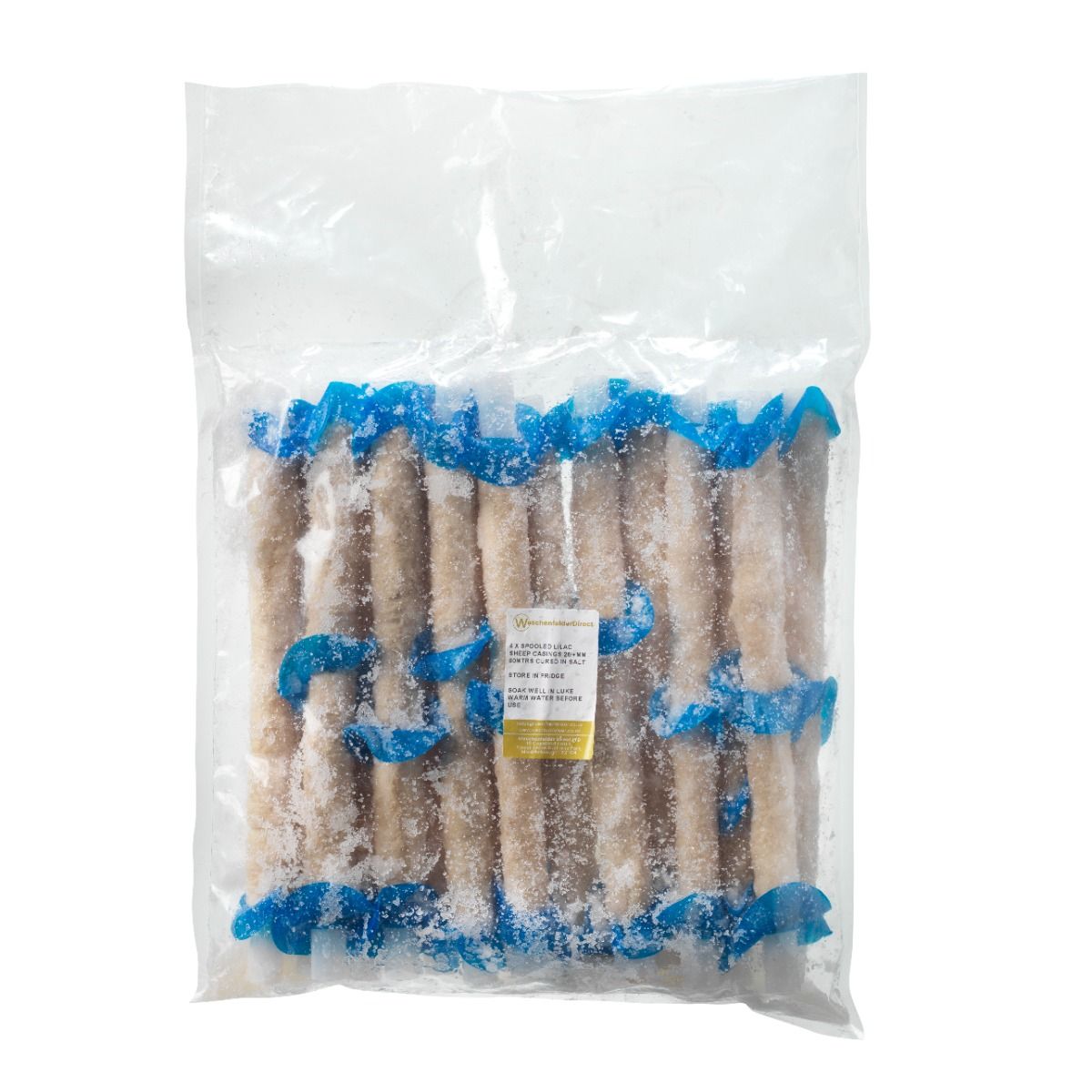 Butcher Pack Spooled Premium Sheep Casings, 26mm (4 x 80mtrs)