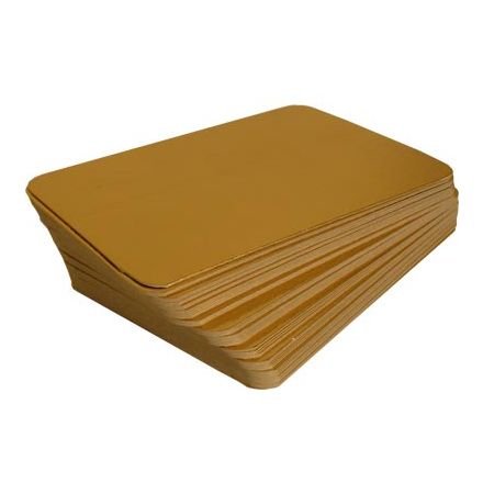 135 x 200 Gold Silver Board 600GSM (100) 