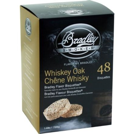Whiskey Oak Flavour Wood Bisquettes (48 pack)