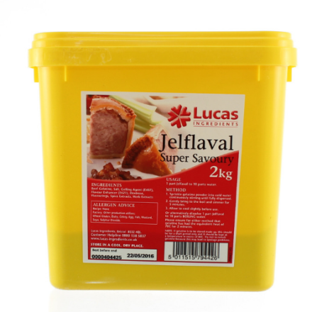 Pork Pie Jelflaval Super Savoury Gelatine (2kg)
