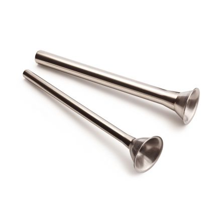 A Set of Stainless Steel Sausage Nozzles (10mm & 20mm) 