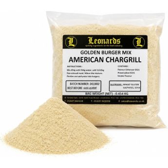 Leonards American Chargrill Burger Mix (454g) 