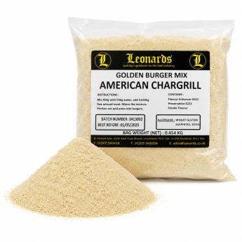 Leonards American Chargrill Burger Mix (454g) 