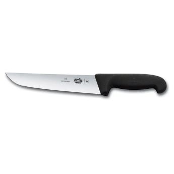 Victorinox Fibrox Slaughter Butcher Knife, Black, 20cm