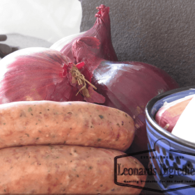 Leonards Pork & Red Onion Complete Mix (Trade Pack) 