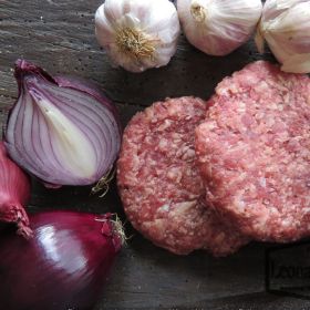 Leonards Gluten Free Beef & Onion Burger Mix (Trade Pack) 