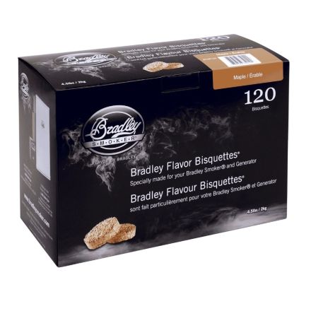 Bradley Maple Flavour Wood Bisquettes (120)