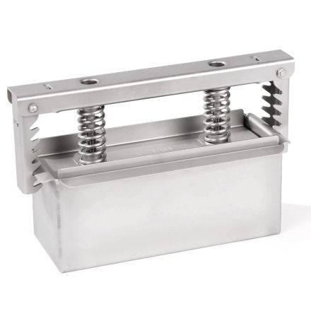 Adelmann Stainless Steel Heavy Duty Meat Press Mould (260x100x110mm) (2.6kg capacity)