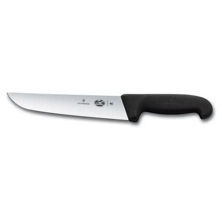 Victorinox Fibrox Slaughter Butcher Knife, Black, 20cm