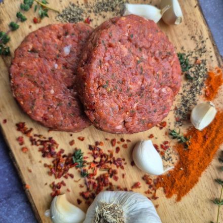 Leonards Golden Gourmet Spanish Chicken Burger (454g)