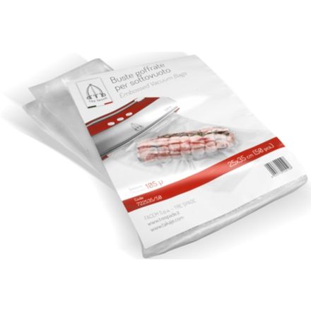 Tre Spade Embossed Vacuum Bags 250mm x 350mm (50)  