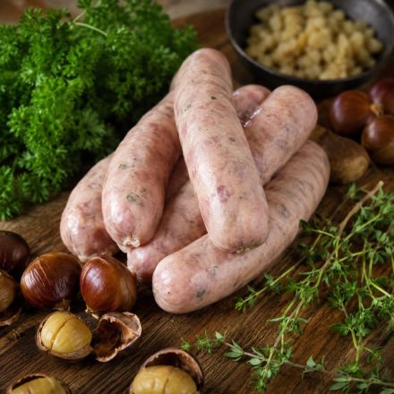 Leonards Gourmet Pork & Chestnut Sausage Mix