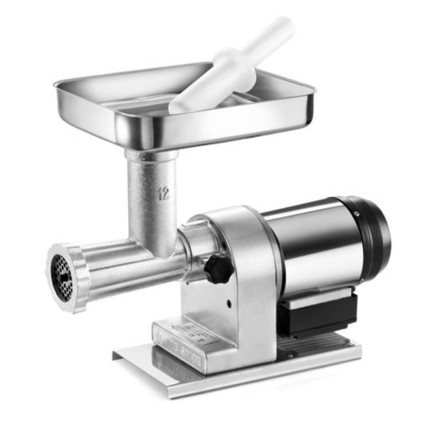 Reliable electric meat mincer in TC-12 size